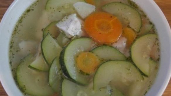 Рецепт Супа с кабачком и курицей