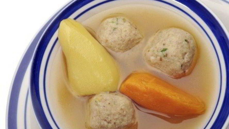 Рецепт супа с куриными фрикадельками и вермишелью