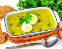 Суп с яйцом