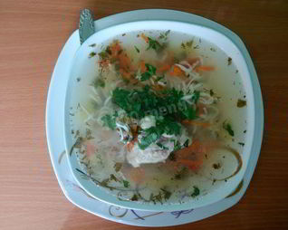 Суп Зама молдавская