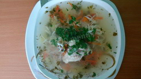 суп зама молдавская