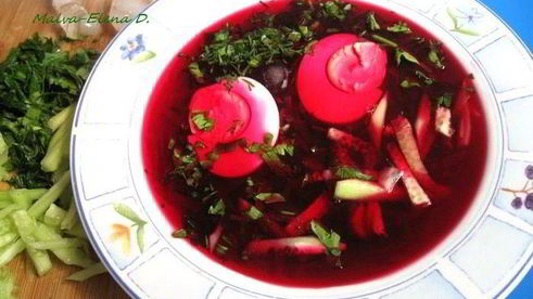 холодный свекольник