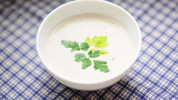 Рецепт Сырного крема-супа с грибами