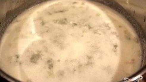 сырный крем-суп с шампиньонами