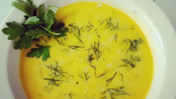 Рецепт Сырного супа по-французски