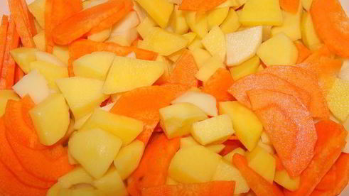 сырный суп с говяжьими ребрами