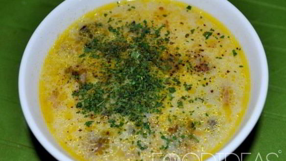 Рецепт Сырного супа с шампиньонами