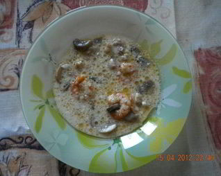 Тайский суп Том Кха Кай