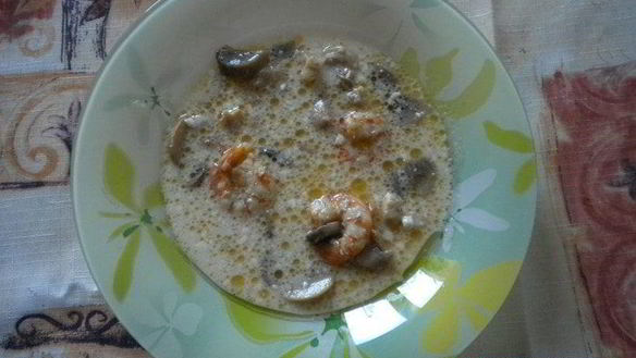 Рецепт Тайского супа Том Кха Кай