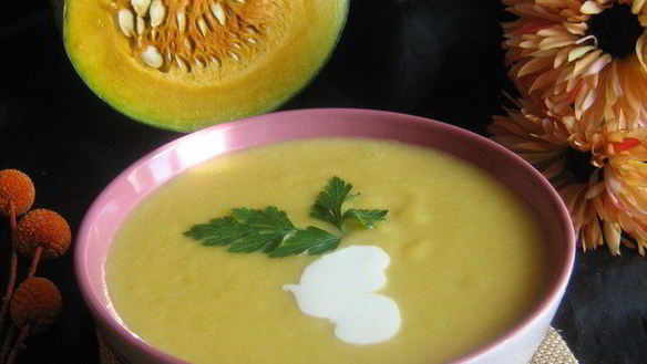 Рецепт Тыквенного супа по-нормандски