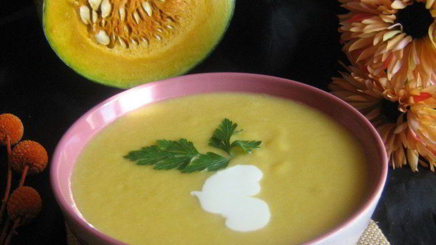 Рецепт тыквенного супа по-нормандски