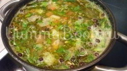 быстрая уха с консервами