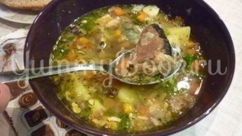 быстрая уха с консервами