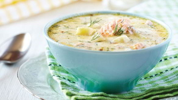 Рецепт Ухи из лосося