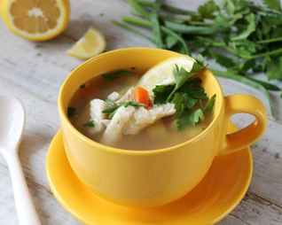 Уха из судака