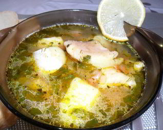 Уха из трех видов рыбы