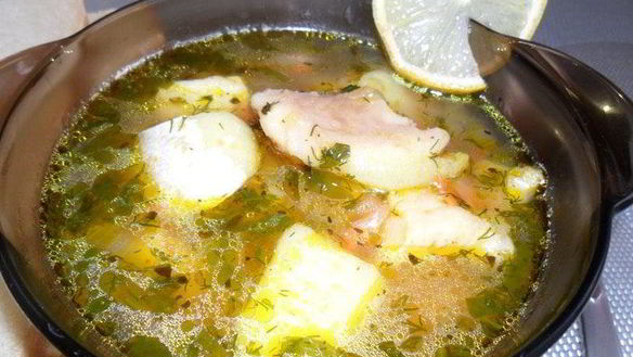 Рецепт Ухи из трех видов рыбы