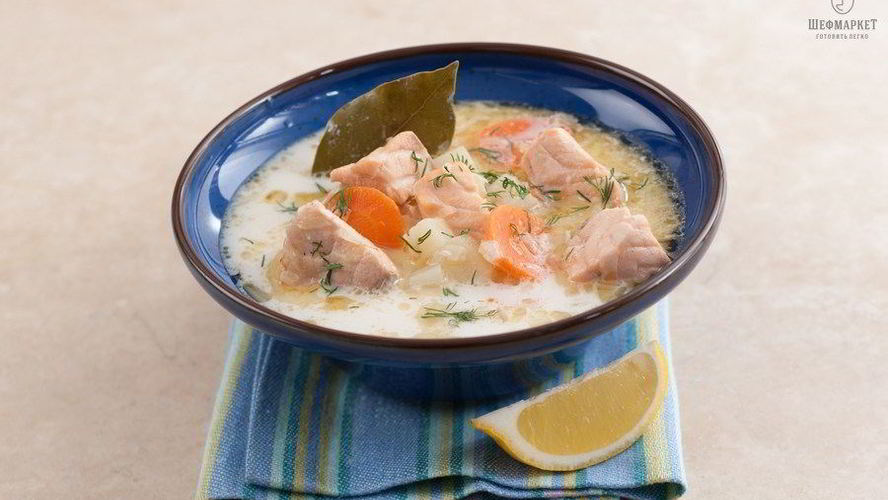 Рецепт ухи по-фински