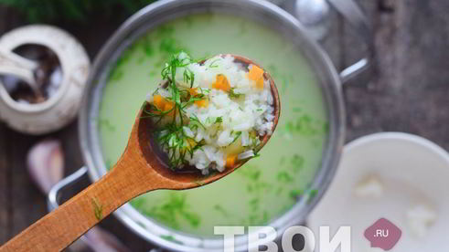 уха с рисом