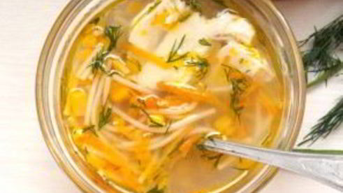 вермишелевый суп салоники