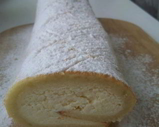 Белоснежный рулет