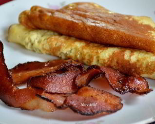 Апельсиновые блинчики