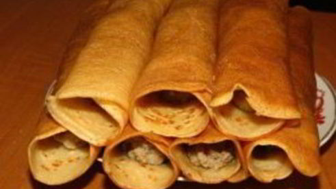 блинчики с картошкой и печенью