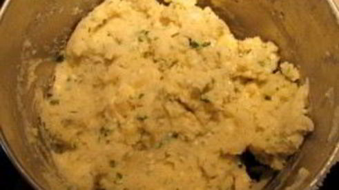 блинчики с сыром и укропом