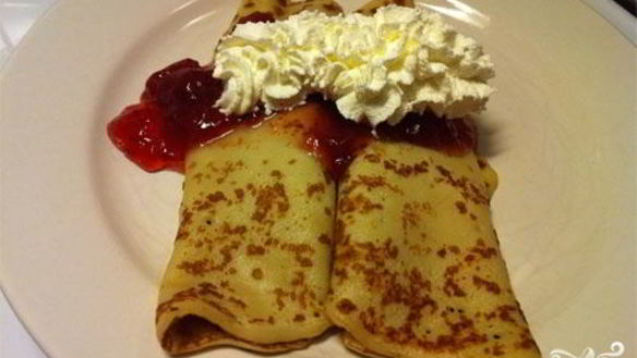 Рецепт Блинчиков с творогом в микроволновке