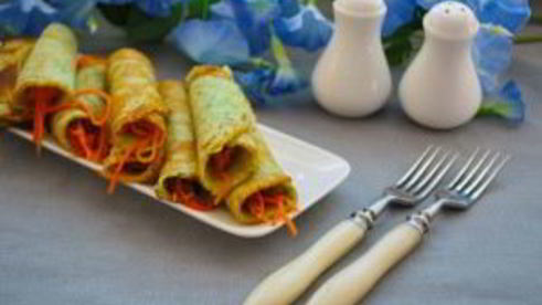 блинчики соленые