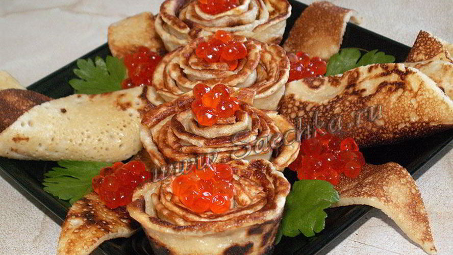 Рецепт блинов для любимого