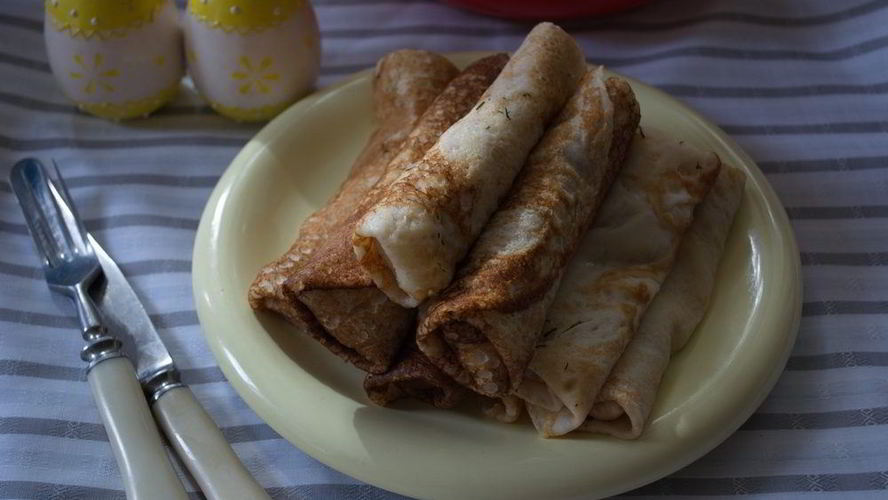 Рецепт блинов из бутылки