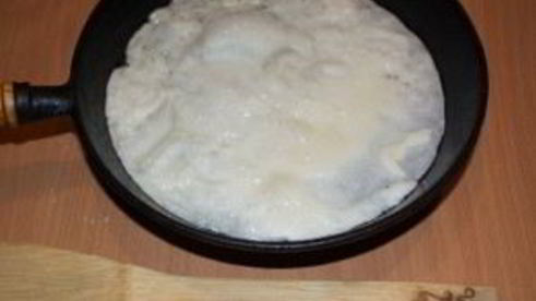 блины из бутылки