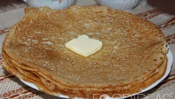 Рецепт Блинов на кефире без яиц