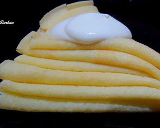 Блины на минеральной воде