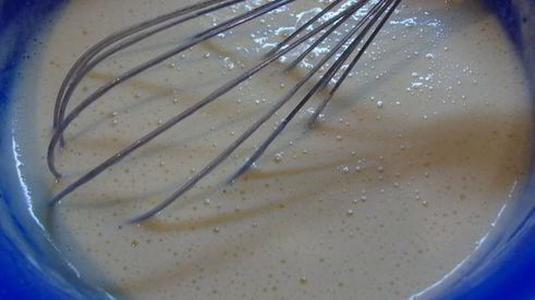 блины на минеральной воде