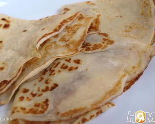 Блины на молочной сыворотке