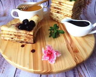 Блины на молоке