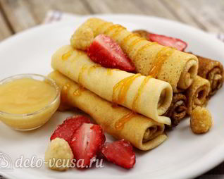 Блины на простокваше