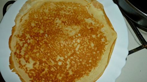 блины на сыворотке тонкие