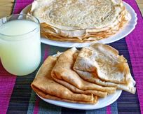 Блины на сыворотке