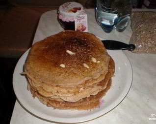 Диетические блины из гречневой муки