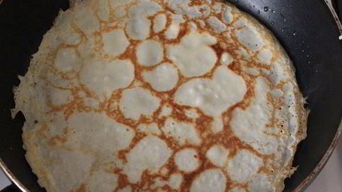 фаршированные блинчики с семгой и плавленным сыром