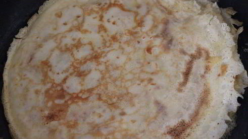 фаршированные блинчики с семгой и плавленным сыром