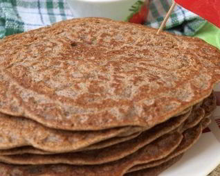 Гречневые блины заварные