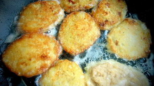 картофельные блинчики с сыром без муки