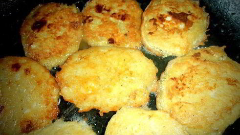 картофельные блинчики с сыром без муки