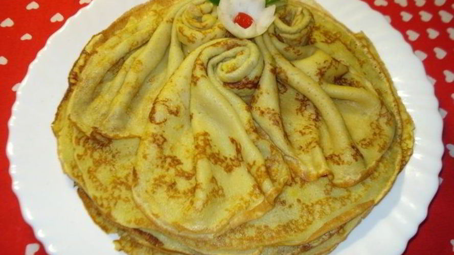 Рецепт луковых блинов