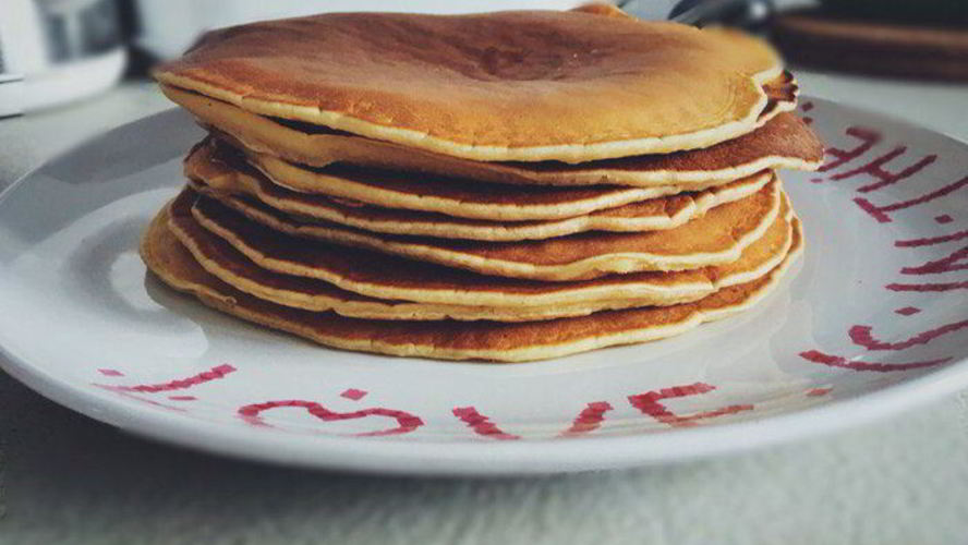 Рецепт панкейков к завтраку