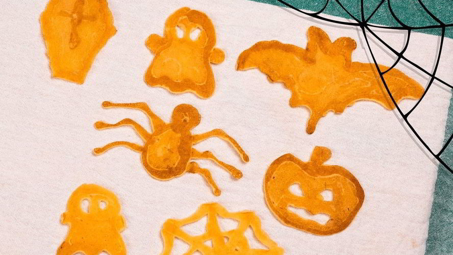 Рецепт панкейков на хэллоуин